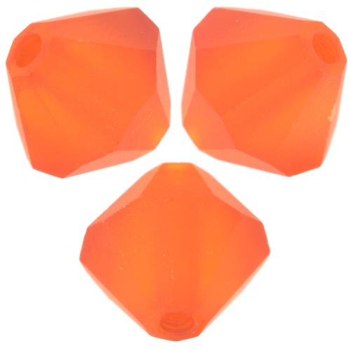 Preciosa bicones - Bead rondelle 6 mm - Hyacinth matt x12