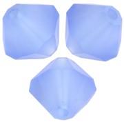 Preciosa bicones - Bead rondelle 6 mm - Sapphire matt x12