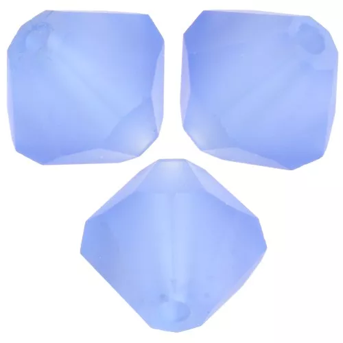 Preciosa bicones - Bead rondelle 6 mm - Sapphire matt x12