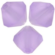 Preciosa Bicones - Bead rondelle 6 mm - Violet Matt x12|raw }}