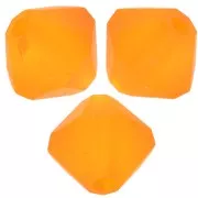 Preciosa bicone beads - Bead rondelle 6 mm - Sun Matt x12