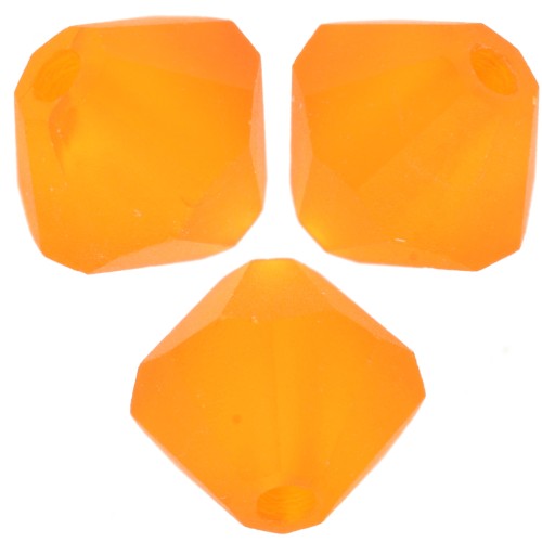 Preciosa bicone beads - Bead rondelle 6 mm - Sun Matt x12