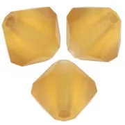 Preciosa bicones - Bead rondelle 6 mm - Topaz Matt x12