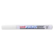 Marker Oil marker Uni Paint ultra-fine tip 0.8 mm white
