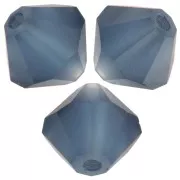 Preciosa bicone beads - Bead rondelle 6 mm - Montana Matt x12