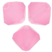 Preciosa bicone beads - Bead rondelle 6 mm - Rose Matt x12