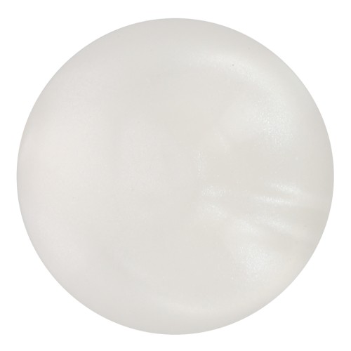 14mm Round resin cabochon - Pearly white x1
