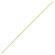200x2.5 mm Round Tubes - Unfinished Brass x10