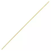 200x2.5 mm Round Tubes - Unfinished Brass x10