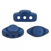 Glass beads Volos® by Puca® 4x8 mm - Trendy Royal Blue Mat x10g