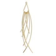 Pendant threads 98 mm fine gold plated|raw }}