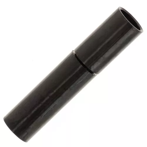 Bayonet clasp for 3 mm cord - 304L Black stainless steel x1