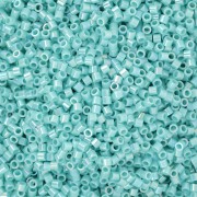 Miyuki Delica 15/0 DBS0166 - Opaque Turquoise Green AB x5g|raw }}