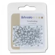 Assortment of 10 mini-eyelets  5mm white