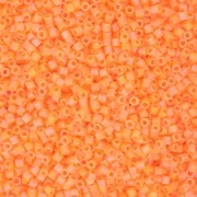 Miyuki Delica 15/0 DBS1593 - Opaque Mandarin AB Mat x5g