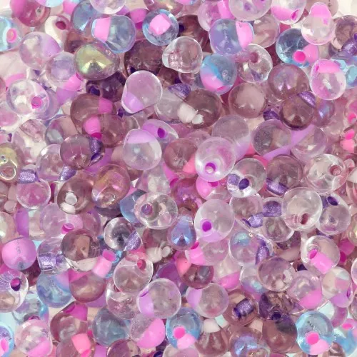 3.4mm Mix Mini-Drops Miyuki DP-MIX-05 - Black Raspberry x8g