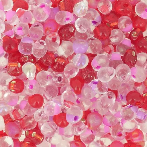 3.4mm Mix Mini-Drops Miyuki DP-MIX-23 - Valentine x8g