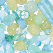 Bohemian beads assortment - Caribbean x50g|raw }}