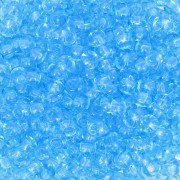 Preciosa Seed beads 8/0 3 mm - Aquamarine x20g|raw }}