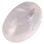 Oval cabochon 14x10mm Quartz Rose