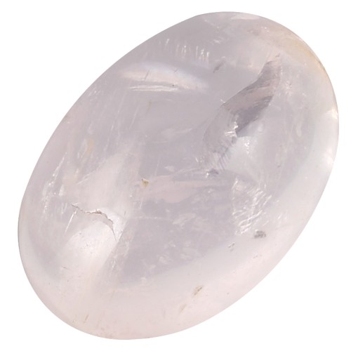Oval cabochon 14x10mm Quartz Rose