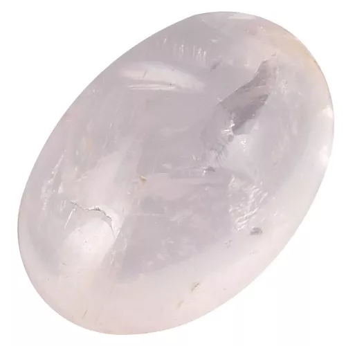 Oval cabochon 14x10mm Quartz Rose