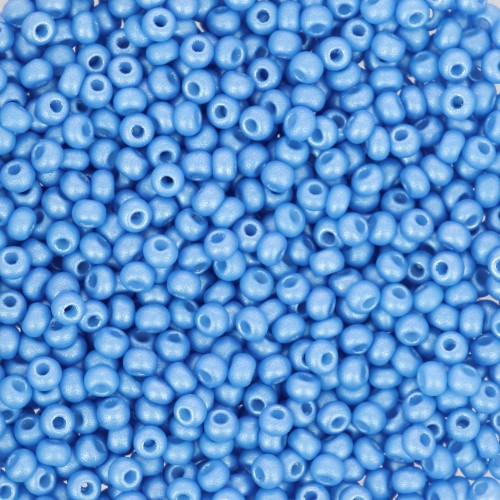 Preciosa Seed beads 11/0 2 mm - Permalux Light Blue x20g