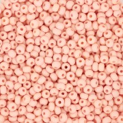 Preciosa Seed Beads 11/0 2 mm - Permalux Apricot Matte x20g