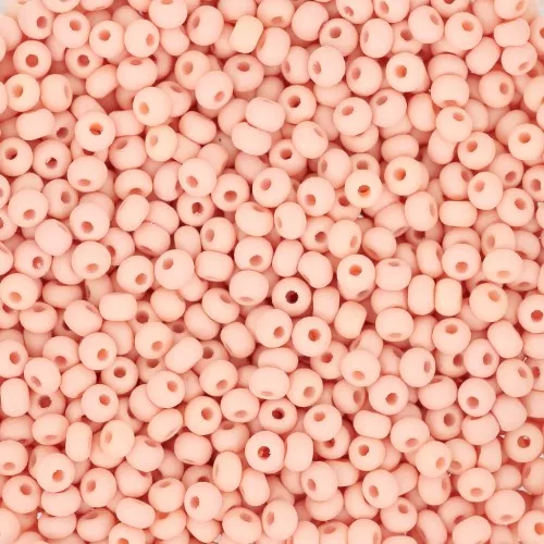 Preciosa Seed Beads 11/0 2 mm - Permalux Apricot Matte x20g