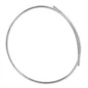 925 Sterling hard Silver wire 2mm x 50cm
