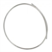 Hard wire 2 mm - strain-hardened - 925 Sterling Silver x50cm