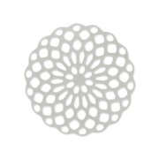 Light filigree Rosette 20mm 925 Silver|raw }}