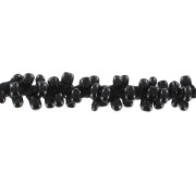 Pearl  cord 5mm blackx1m|raw }}