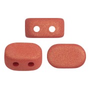 4x6mm Lipsi® glass beads by Puca® - Trendy Sienna Mat x10g|raw }}