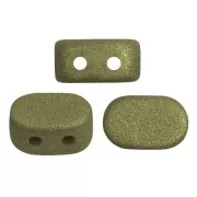 Green - 4x6mm Lipsi® glass beads by Puca® - Trendy Olive Mat x10g 4x6mm Lipsi® glass beads by Puca® - Trendy Olive Mat x10g