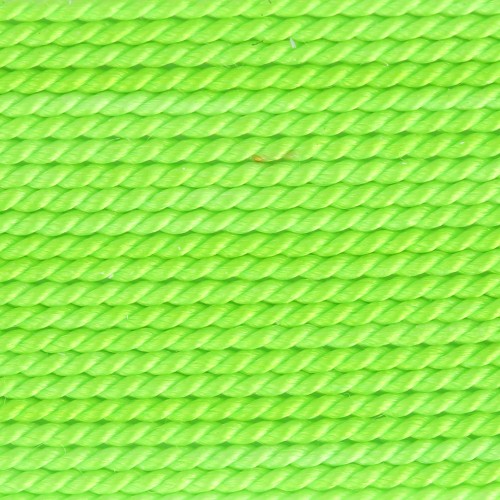 0.70mm Silk thread - Neon green x2m