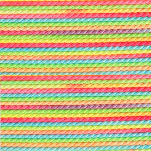 0.45mm Silk thread - Multicolor Neon x2m
