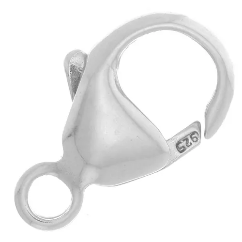 13mm 925 Sterling Silver Lobster Clasp x1