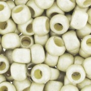 Toho seed beads 8/0 TO8RPF558-F PF Matte Galvanized Aluminium|raw }}