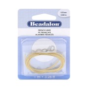 0.70mm French Wire - Gold x1m