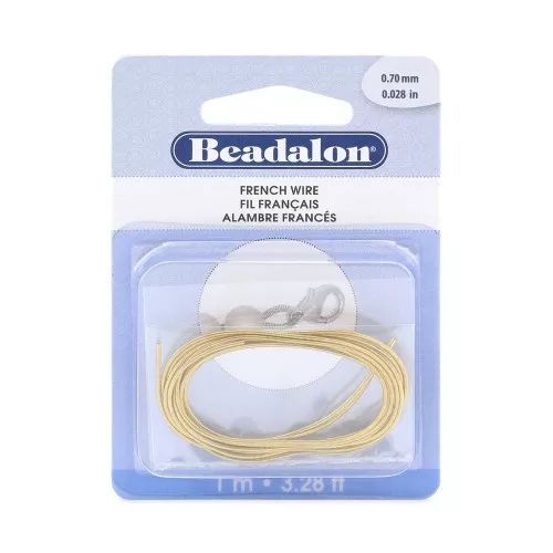 0.70mm French Wire - Gold x1m