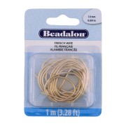 1mm French Wire - Gold x1m|raw }}