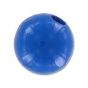 Polaris round bead Opaque  8mm Capri Blue