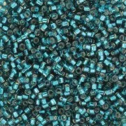 1.6mm Toho Aiko 11/0 TA0127BD - Transparent Teal Silver Lined x4g