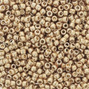 Seed beads Toho 11/0 TO11RPF592 - PF Golden Fleece Galvanized x8g