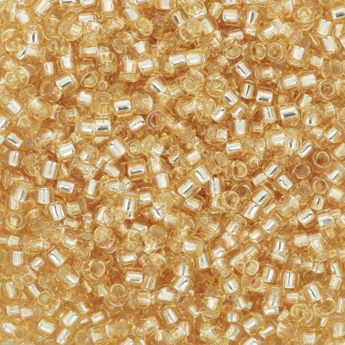 1.8mm Toho Treasures TO1TPF22 - PF Transparent Silver Lined x8g