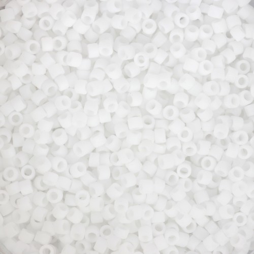 1.8mm Toho Treasures TO1T41F - Opaque White Frosted x8g