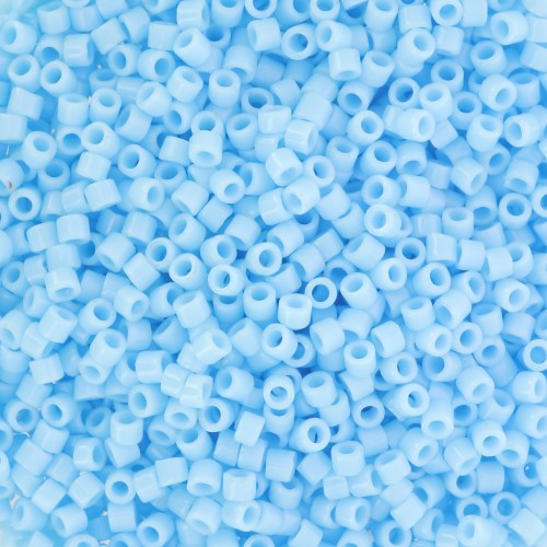 1.8mm Toho Treasures TO1T43 - Opaque Blue Turquoise x8g
