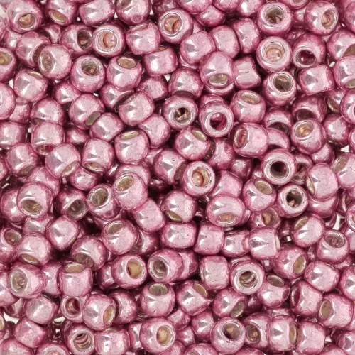 Seed beads Toho 8/0 TO8R553 - Pink Lilac Galvanized x8g