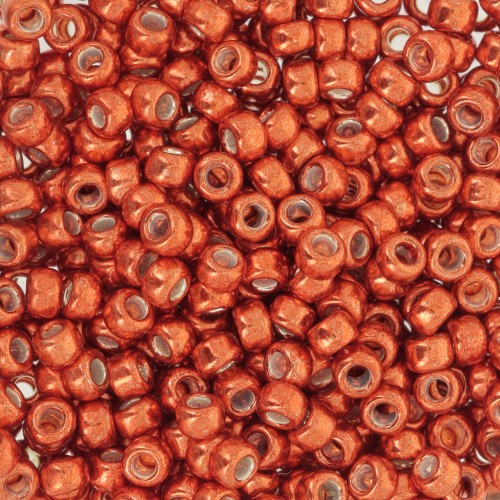 Seed beads Toho 8/0 TO8R562 - Saffron Galvanized x8g